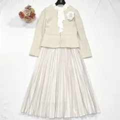 上品 グリーンレーベル セレモニースーツ ママ 入学式 卒園式 フォーマル 38