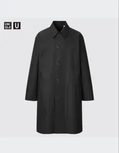 UNIQLO U ユニクロステンカラーコート ブラック M