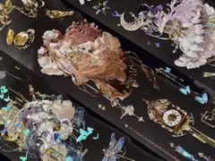 切売 1607★ 海外 マスキングテープ マステ PET 装飾 人物 贝壳光