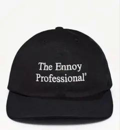 ennoy エンノイ COTTON CAP コットン キャップ BLACK 黒