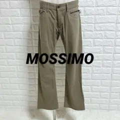 a793【モッシモ】カーキ デニムパンツ