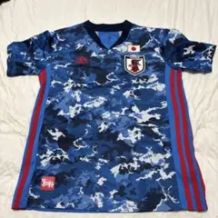 adidas 日本代表 子ども　サッカー　ユニフォーム　迷彩　150