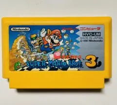 ファミコンソフト　スーパーマリオブラザーズ3