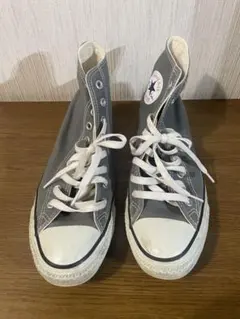 Converse コンバース グレー ハイカットスニーカー