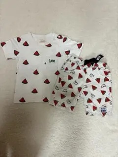 Buddy Lee スイカ柄 Tシャツ＆パンツ セット　80のサムネイル