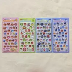 正規品　ボンボンドロップシール　たまごっち　4点　めめっち　みみっち　くちぱっち