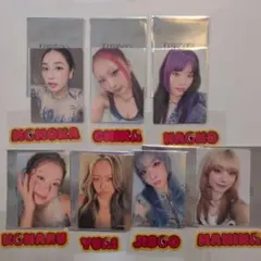 未使用品 HANA with Honeys トレカ ステッカー 全員7種セット