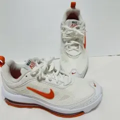 未使用NIKE ナイキWSエアマックスAPセイフティホワイトオレンジ24.5新品