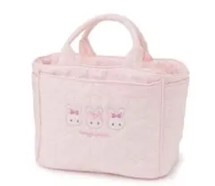 メゾピアノ ウサギアップリケ2wayトートバッグ マザーズバッグ