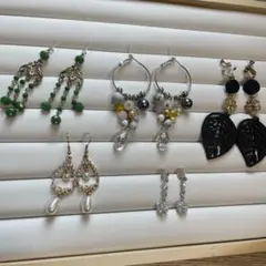 ピアスセット　イヤリング　5点（5