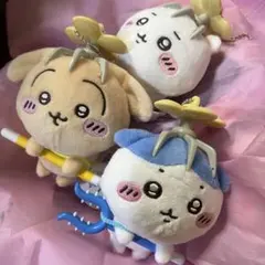 ちいかわ 討伐マスコット　3種セット　ちいかわ　うさぎ　ハチワレ