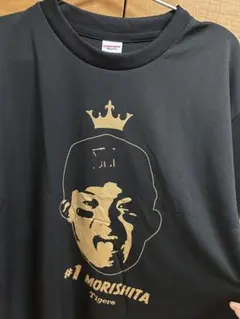 新品★阪神タイガース★優勝記念シークレット★選手顔イラストTシャツ　1森下翔太