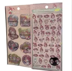 サンリオ　マイメロディ　ボンボンドロップシールミニ　ウォーターシール