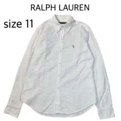 ⭐️専用⭐️【size 11】 ラルフローレン　オックスフォードシャツ　ポニー刺繍