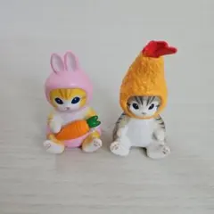 マスコット ネコ うさぎ エビフライ