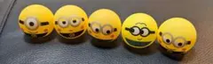 ミニオン　ふわふわミニボール　5個セット