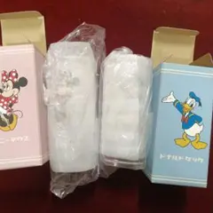 ★　ミニー　ドナルド ガラス　ロンググラス　DisneySTORE　2個セット