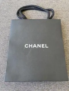 CHANEL シャネル ショッパー 紙袋 黒 14×16cm