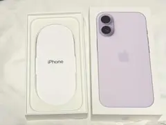 iPhone 17 空箱のみ 128GB 純正 パープル 本体・ケーブルなし