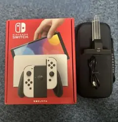 おまけ付きNintendo Switch (有機ELモデル) 白 任天堂スイッチ