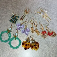 ハンドメイドピアスまとめ売り