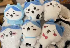 値下げ　ちいかわ　ハチワレ　ぬいぐるみセットのサムネイル