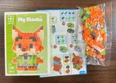 ニック・ワイルド　ディズニー　ズートピアキャラクター　ミニブロック　おもちゃ