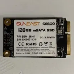 t*e様 mSATA SSD★128GB SUNEAST SE800★正常100のサムネイル