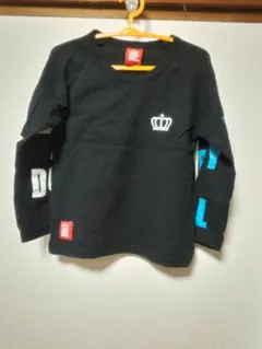 BABY DOLL 長袖カットソー 黒 100