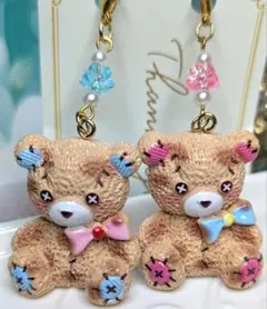 くまさんの可愛いチャーム♡２個セット☆