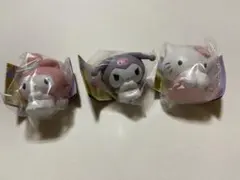 MyMelody Kuromi HelloKitty 3体セット【➕おまけ2体】