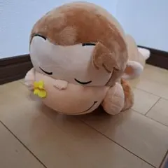おさるのジョージ ぬいぐるみ 寝そべり