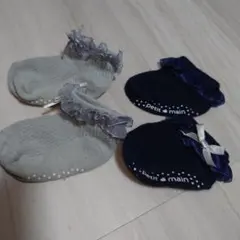 プティマイン　ベビー靴下　2点セット