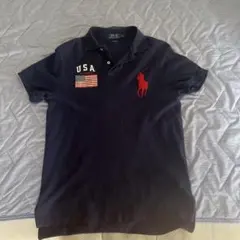 ビックポニー　Polo Ralph Lauren ポロシャツ ネイビー Mのサムネイル