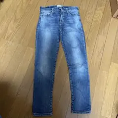 デニム　スキニー　ジーンズ　シンプル　26インチ　Mサイズ相当　アングリット