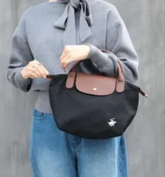 BEVERLY HILLS POLO CLUB 2wayバッグ　ブラックのサムネイル