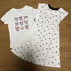 H&M クロミ　半袖Tシャツ＆ワンピースセット 135/140 新品