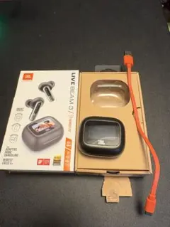 JBL LIVE BEAM 3 ワイヤレスイヤホン ブラック 黒