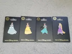 ディズニーリゾート プリンセス ピンバッジセット