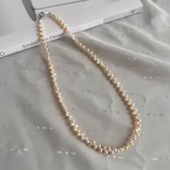 パール　ネックレス　淡水パール　フォーマル