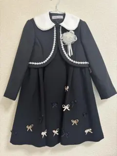 DECORA PINKY'S ネイビー フォーマルドレス　120