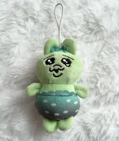 スシロー限定商品　スシロー×可哀想に！　おぱんちゅうさぎ　ぬいぐるみ　わさび