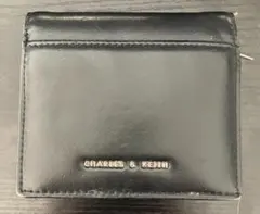 CHARLES & KEITH ブラック 二つ折り財布