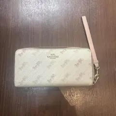 COACH ベージュ 長財布