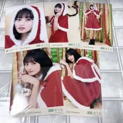 乃木坂46 生写真 サンタ Amazon.co.jp: 乃木坂46 2018年12月個別生写真5枚セット サンタ
