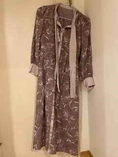 Misch Masch 紫色花柄ワンピース Mサイズ