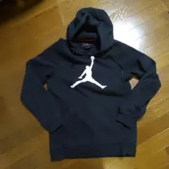 Jordan ブラック パーカー ジャンプマンロゴ М