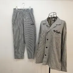 ☆ Mark Gonzales ★完売商品★ ヒッコリーセットアップ【L】