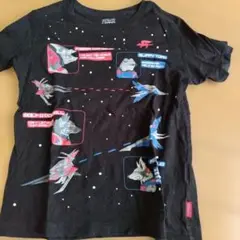 Nintendo 宇宙デザイン Tシャツ 120cm