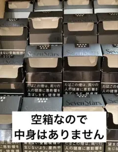 セブンスター　缶　BOX ボックス　ワンカートン　小物入れ　収納　インテリアにも セブンスター 缶 BOX ボックス 希少限定レア ワンカートン 雑貨